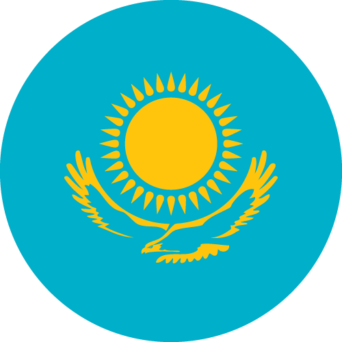 Flaga Kazachstanu