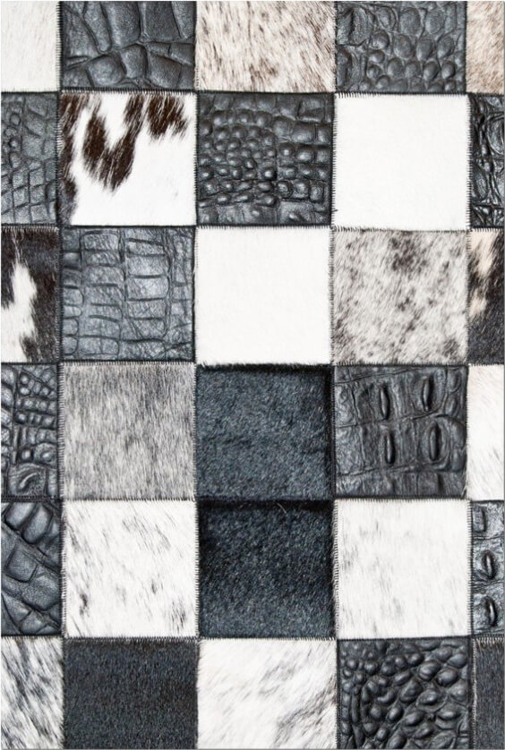Dywan Mosaic Black & White