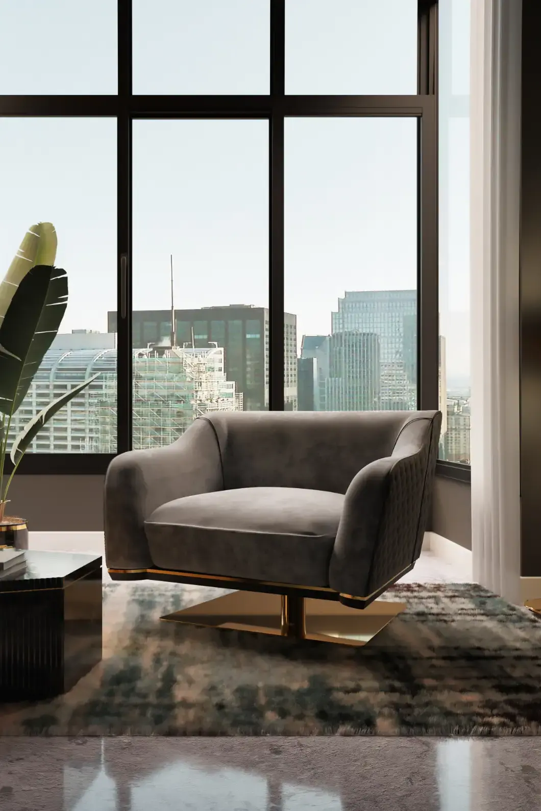 Sofa jednoosobowa obrotowa Rogue - 5