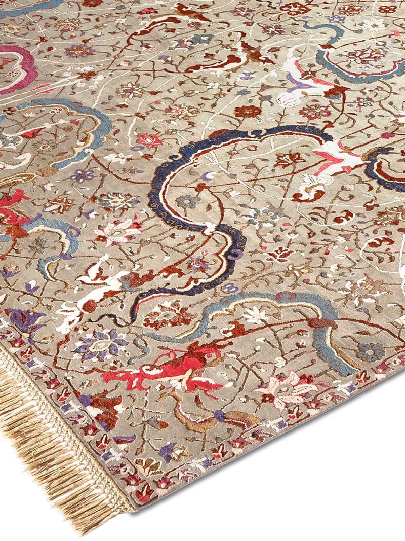 Dywan Tabriz Reverse Original on GreyGreen