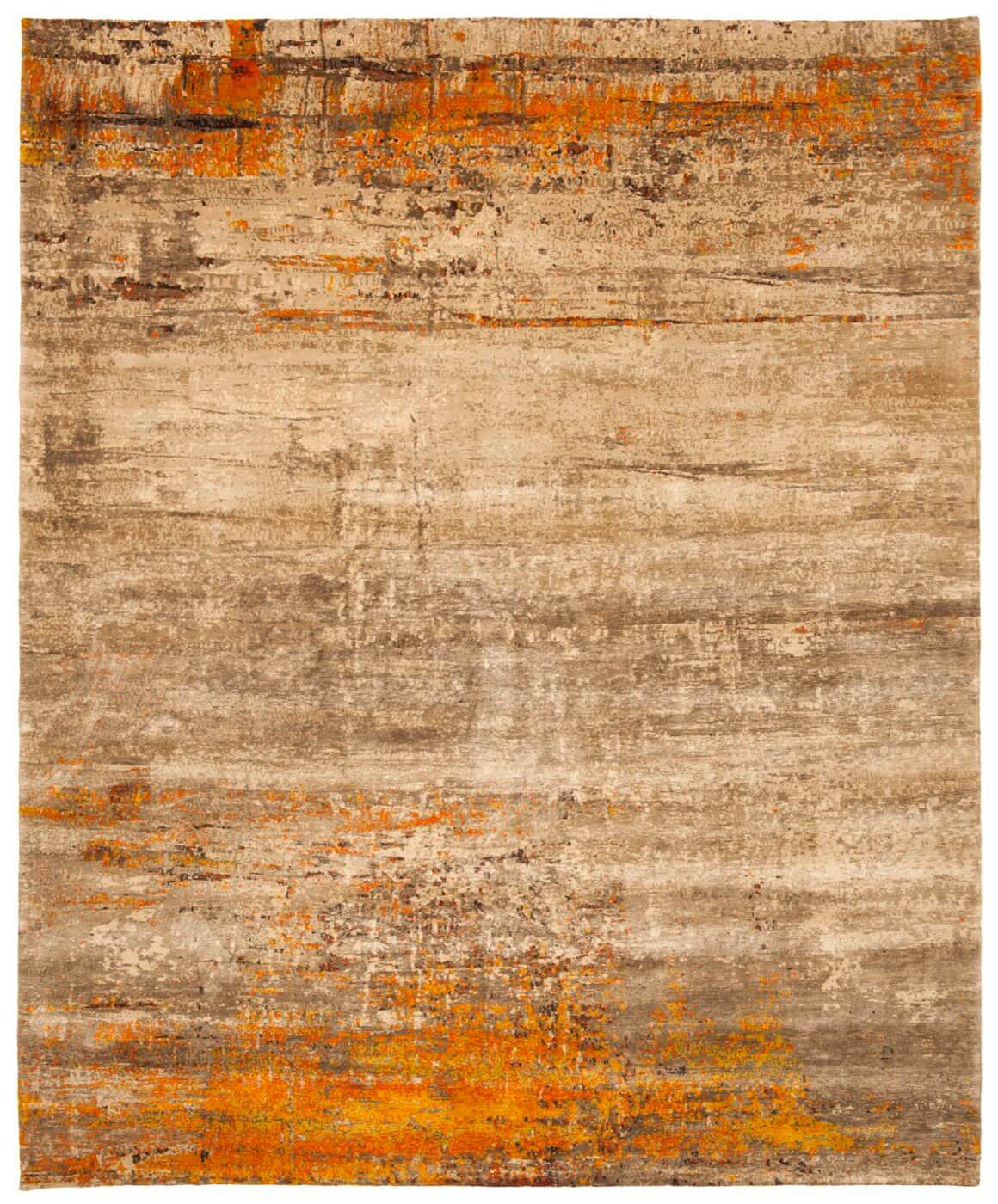 Dywan Artwork 19 Orange Grey