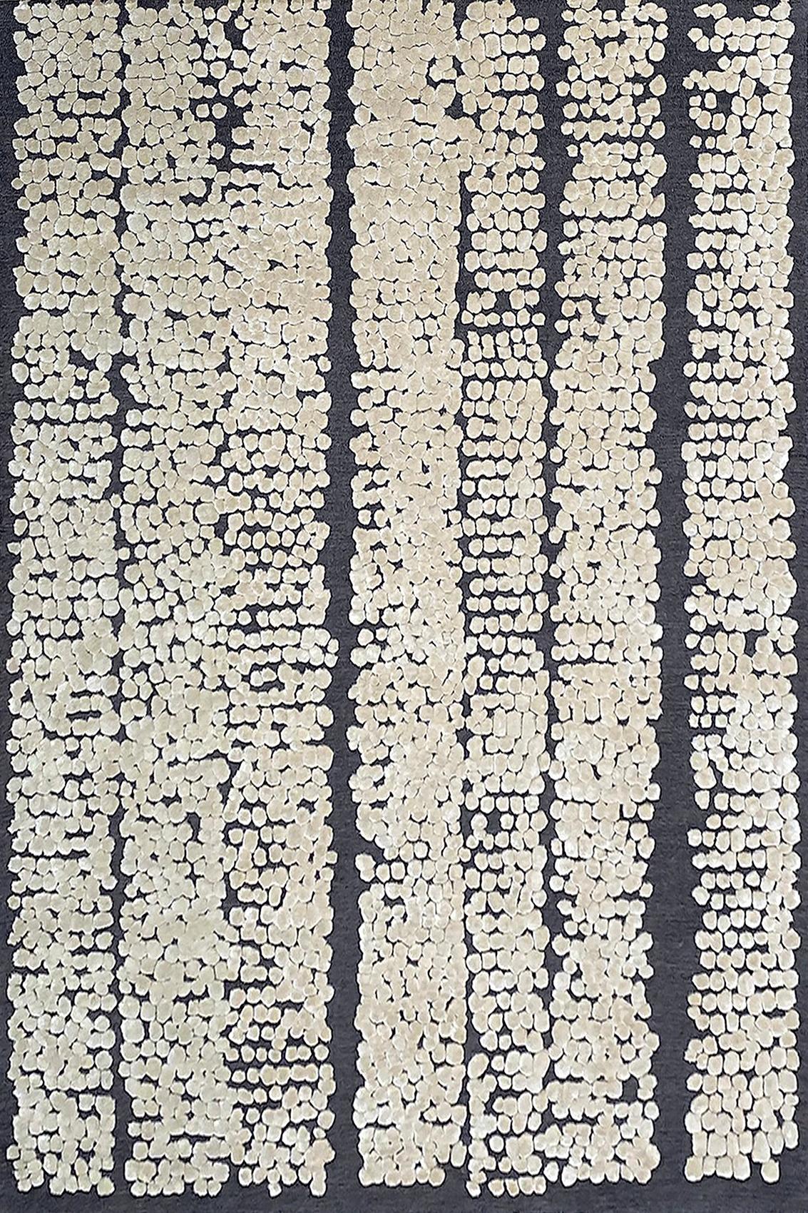 Dywan Pad Linen Black | Rozmiar: 200 x 300 cm