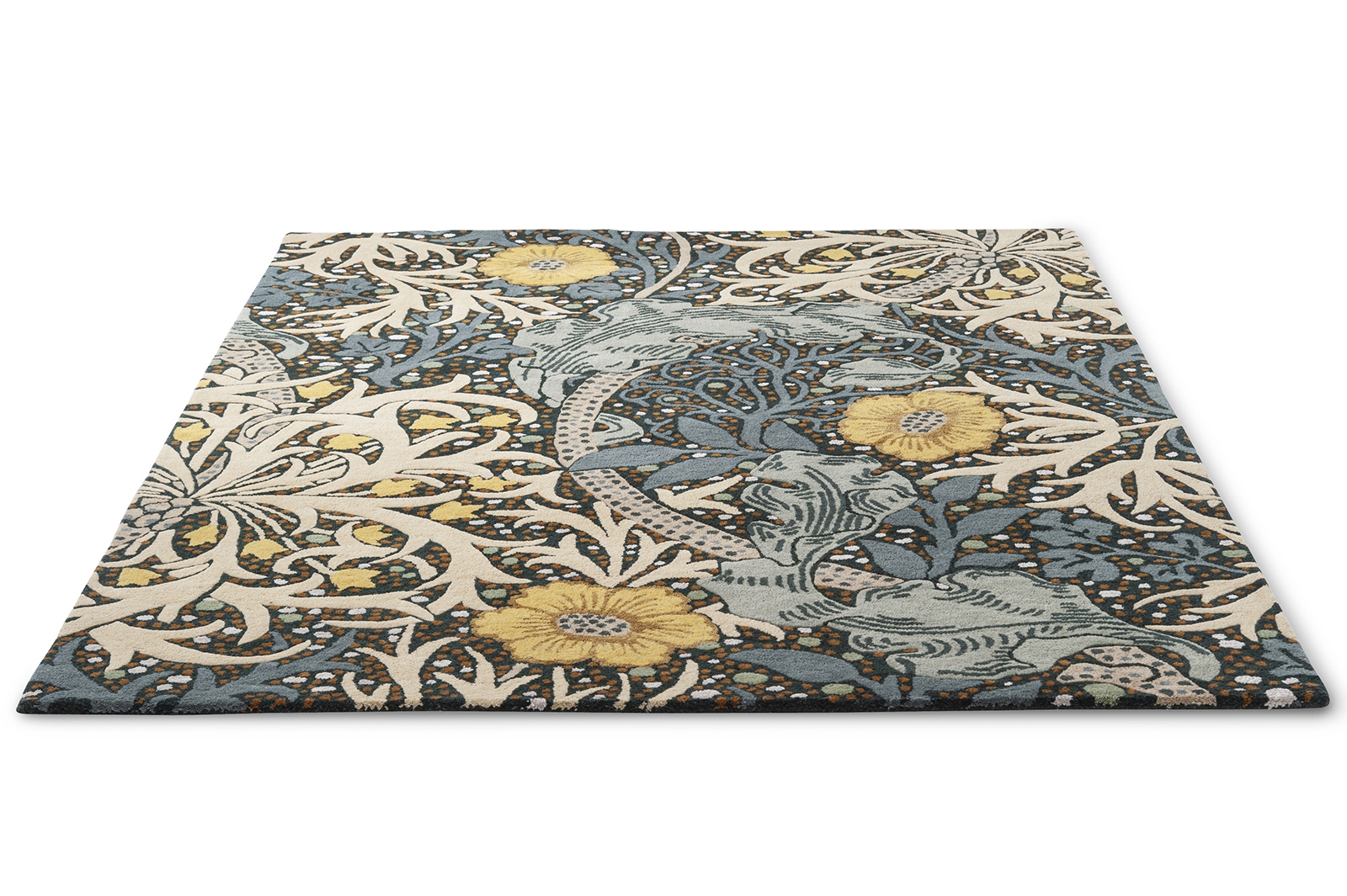 Dywan Seaweed Teal 127008 | Rozmiar: 250 x 350 cm