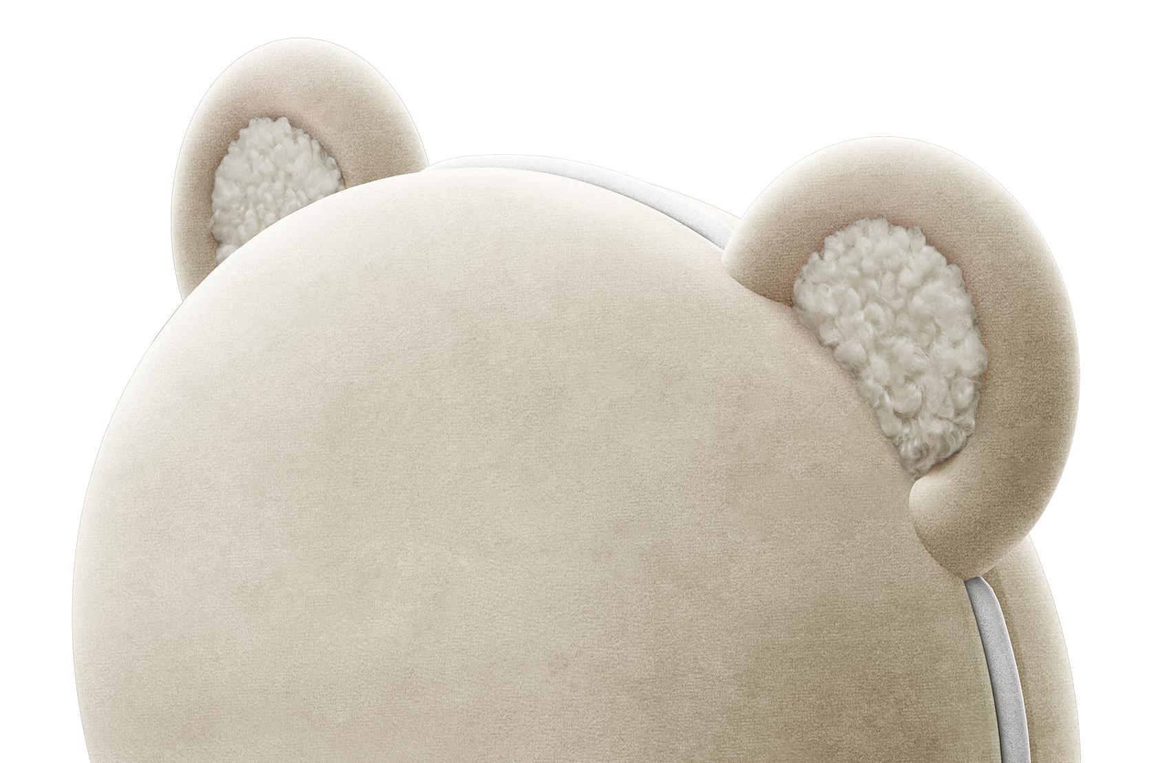 Kremowe krzesełko Fluffy Bear