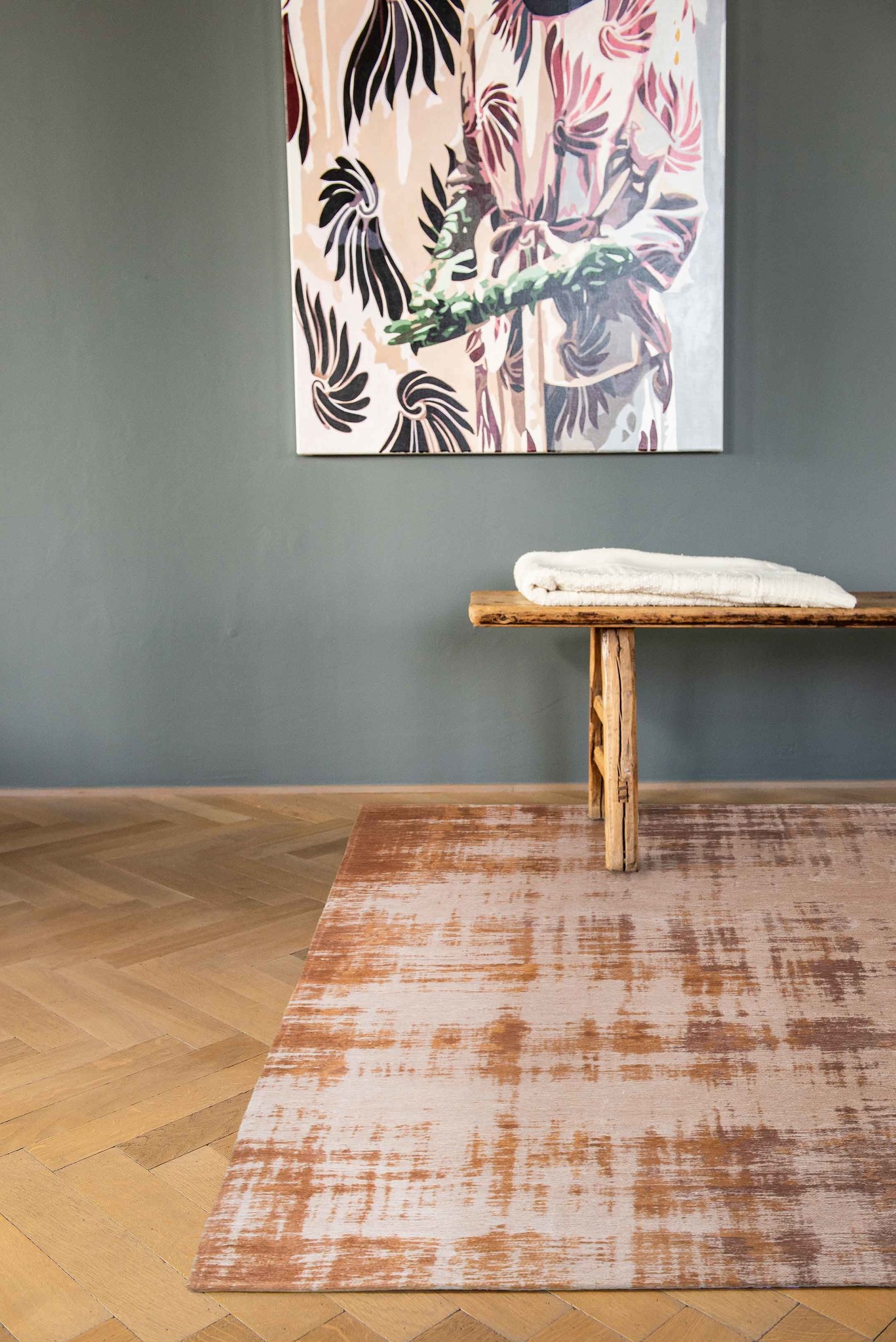 Dywan Venetian Dust - Gondola Brown 9232 | Rozmiar: 80 x 150 cm