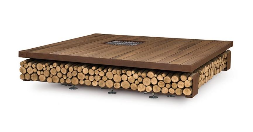 Opera palenisko ogrodowe | Wykończeniowy: Zielony