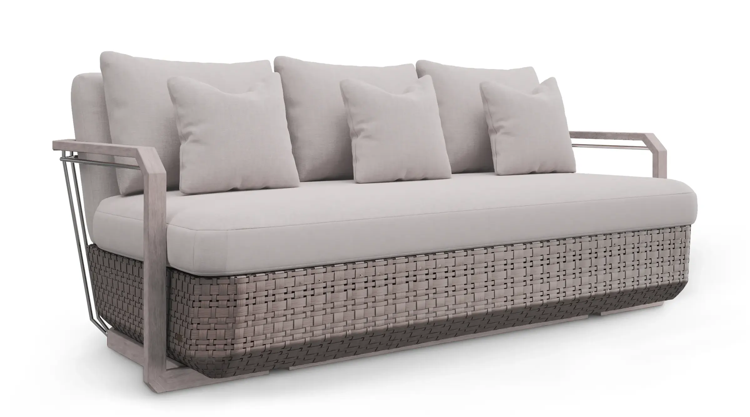 Drewniana sofa ogrodowa Heritage