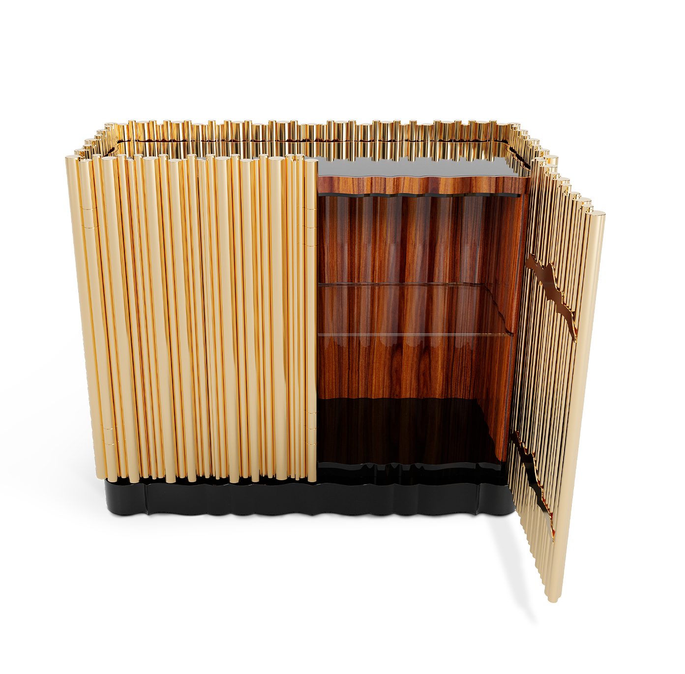 Komoda Harmony 2-drzwiowa Gold Premium