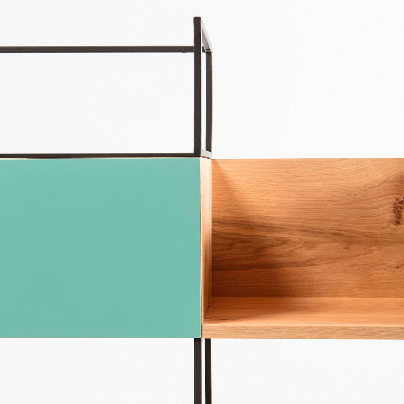 Otwarty Regał Drewniany