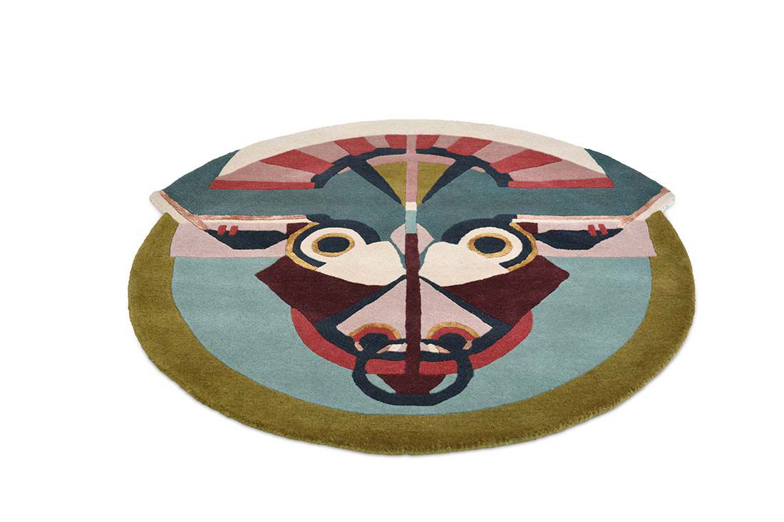 Dywan Okrągły Zodiac Taurus Circle 161205 | Rozmiar: Ø 100 cm