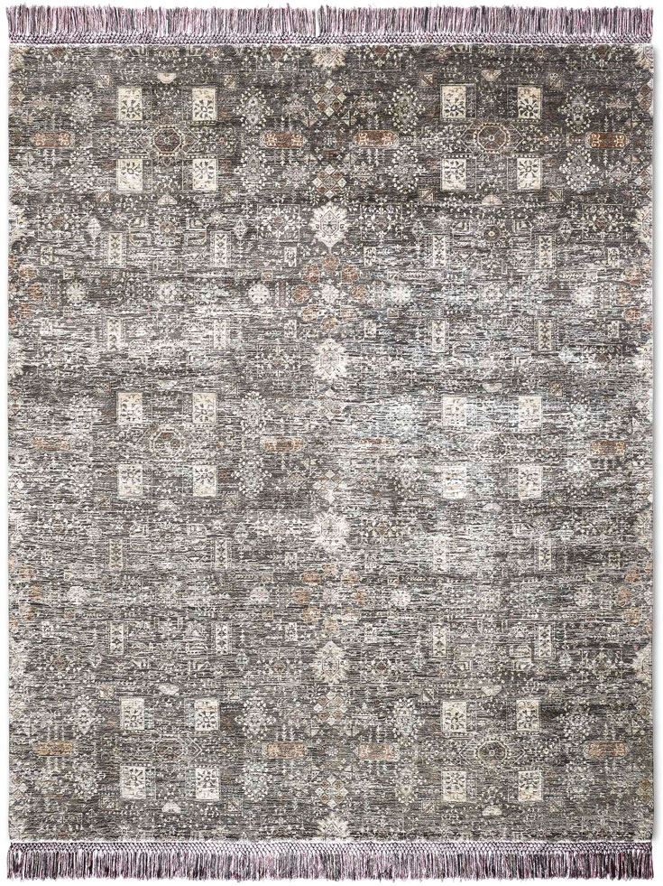 Dywan Agra No. 58 Original on Charcoal | Rozmiar: 183 x 274 cm