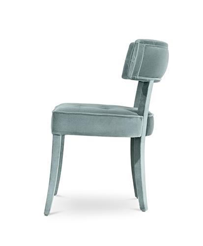 Krzesło jadalny Prestige niebieskie