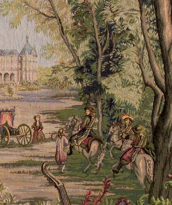 Gobelin Greenery at the Castle (kwadratowy)