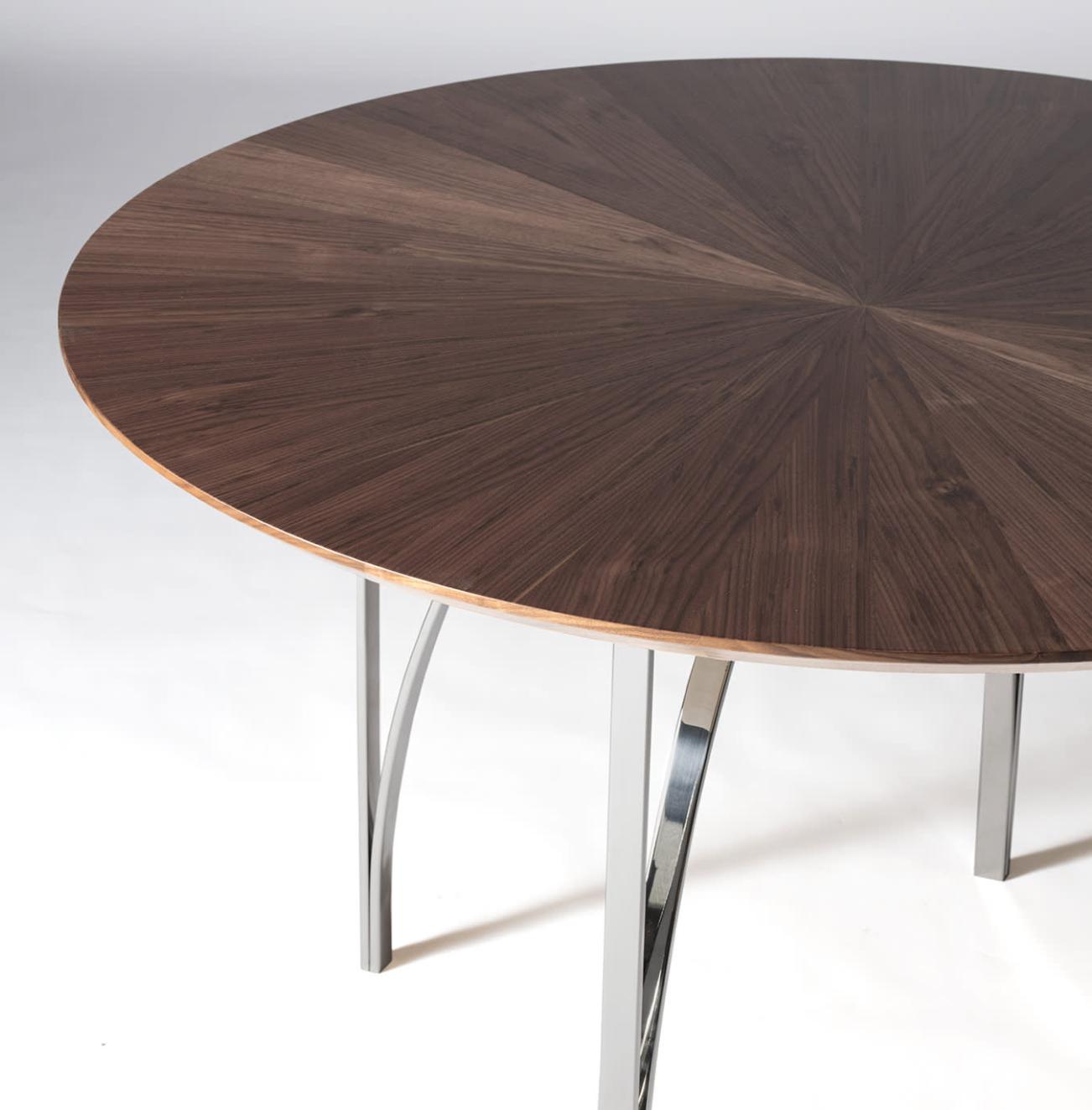 Okrągły Stół Jadalny z Orzecha Włoskiego Canaletto