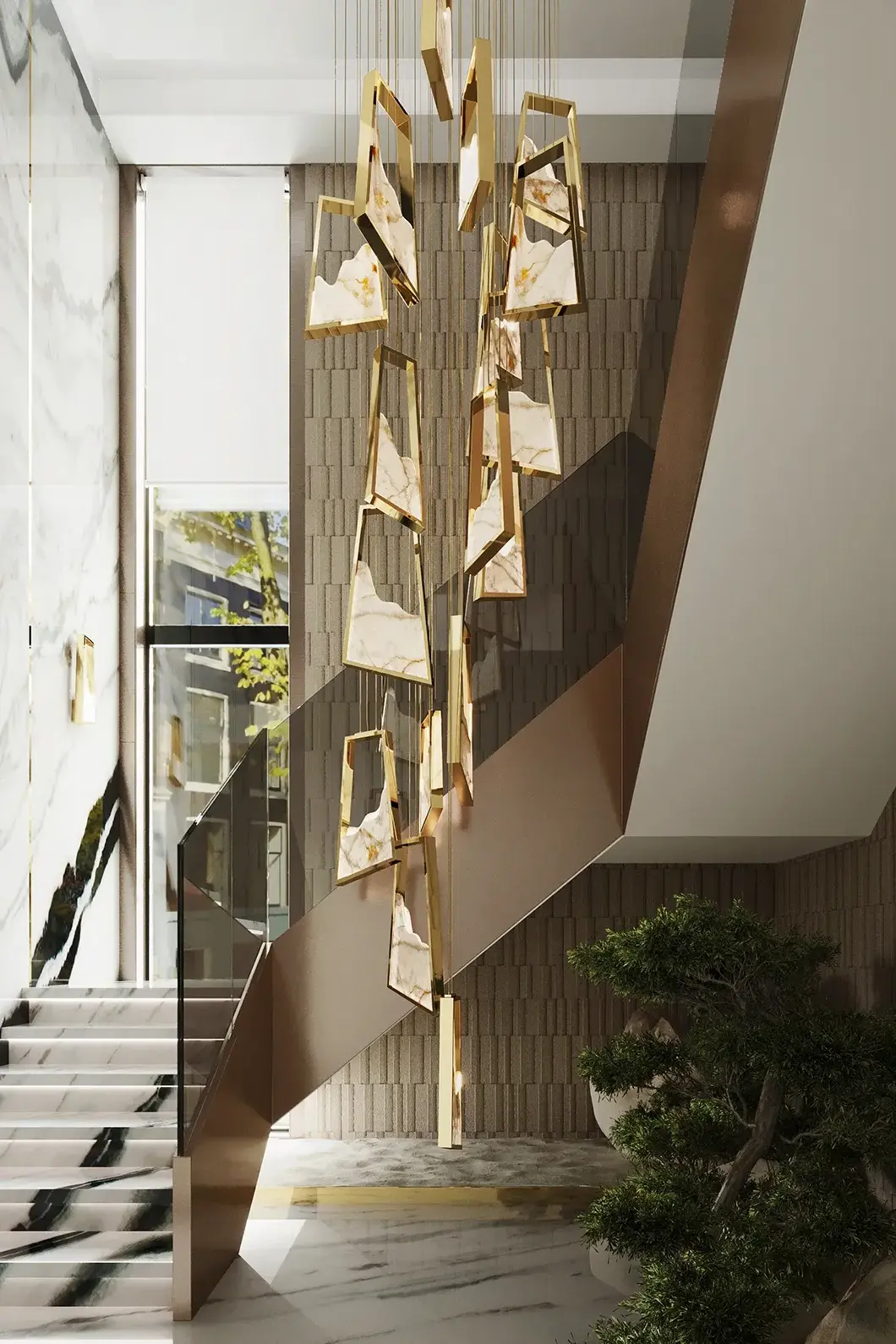 Żyrandol Grand Aura