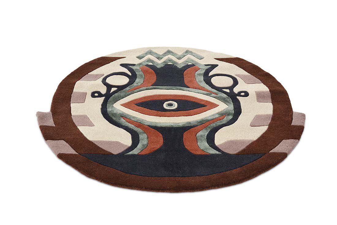 Dywan Zodiac Aquarius Circle 162105 | Rozmiar: Ø 100 cm
