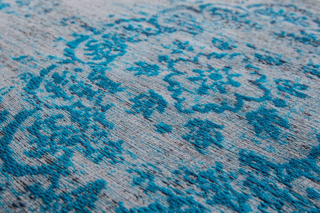 Dywan 8255 Grey Turquoise | Rozmiar: 80 x 150 cm