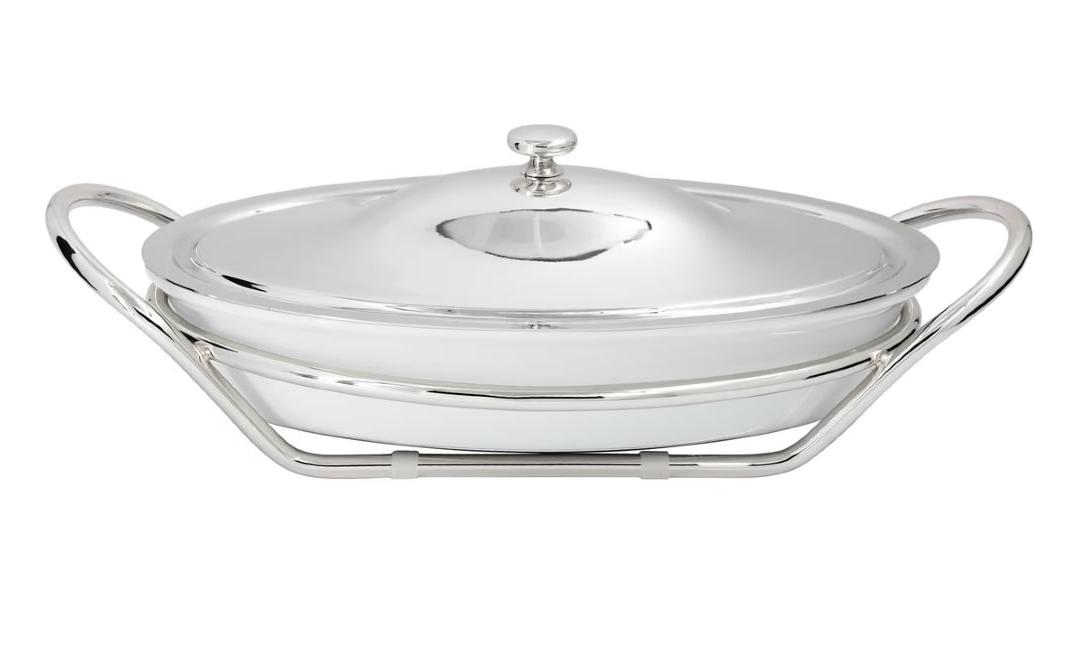 Owalne naczynie z pokrywką Grand Gourmet | Konfiguracja: L 36 cm