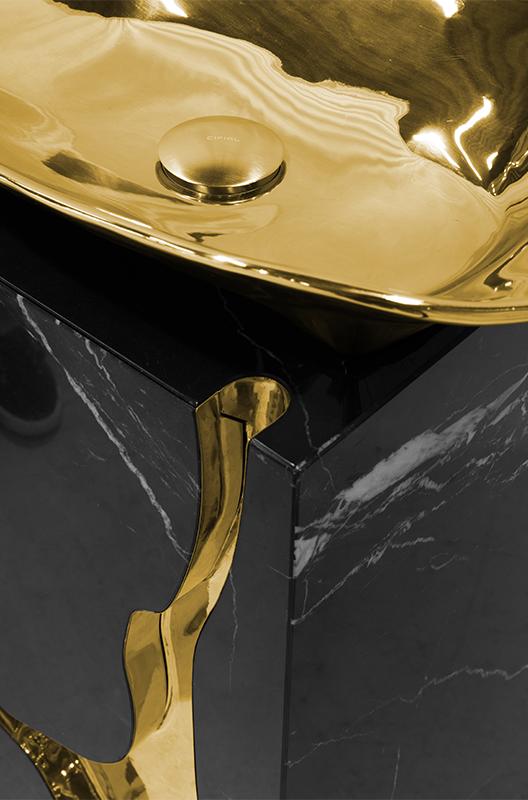 Umywalka wolnostojąca o rozbitym wzorze