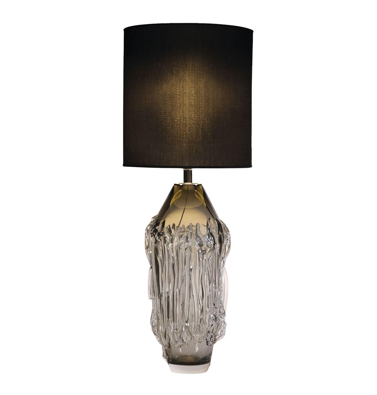 Włoska lampa stołowa z Murano