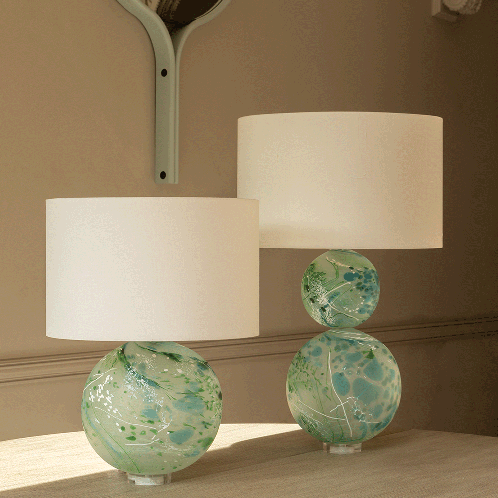 Lampka stołowa Nyla Sea Green
