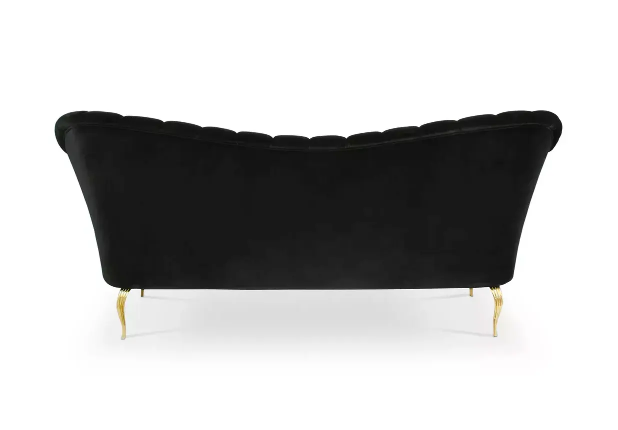 Sofa Saphira z metalową podstawą