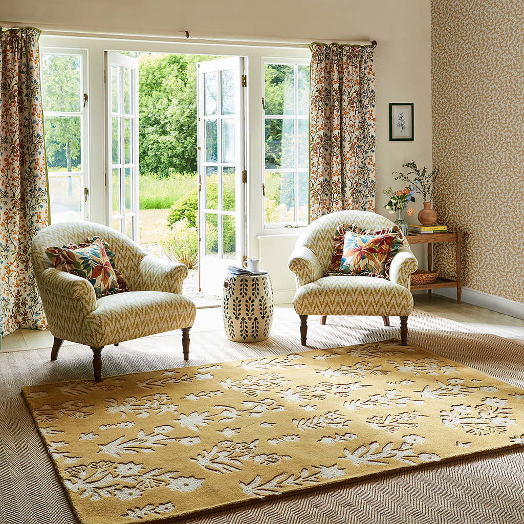 Dywan Woodland Glade Gold 146806 | Rozmiar: 140 x 200 cm