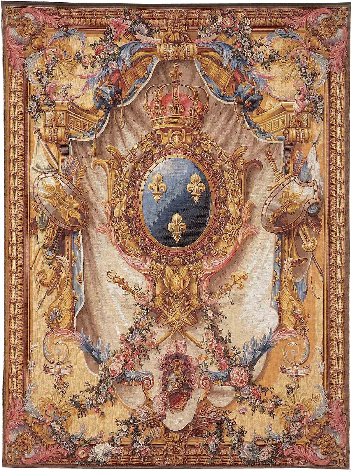 Gobelin Large Coat of Arms beżowy | Rozmiar: 150 x 200 cm