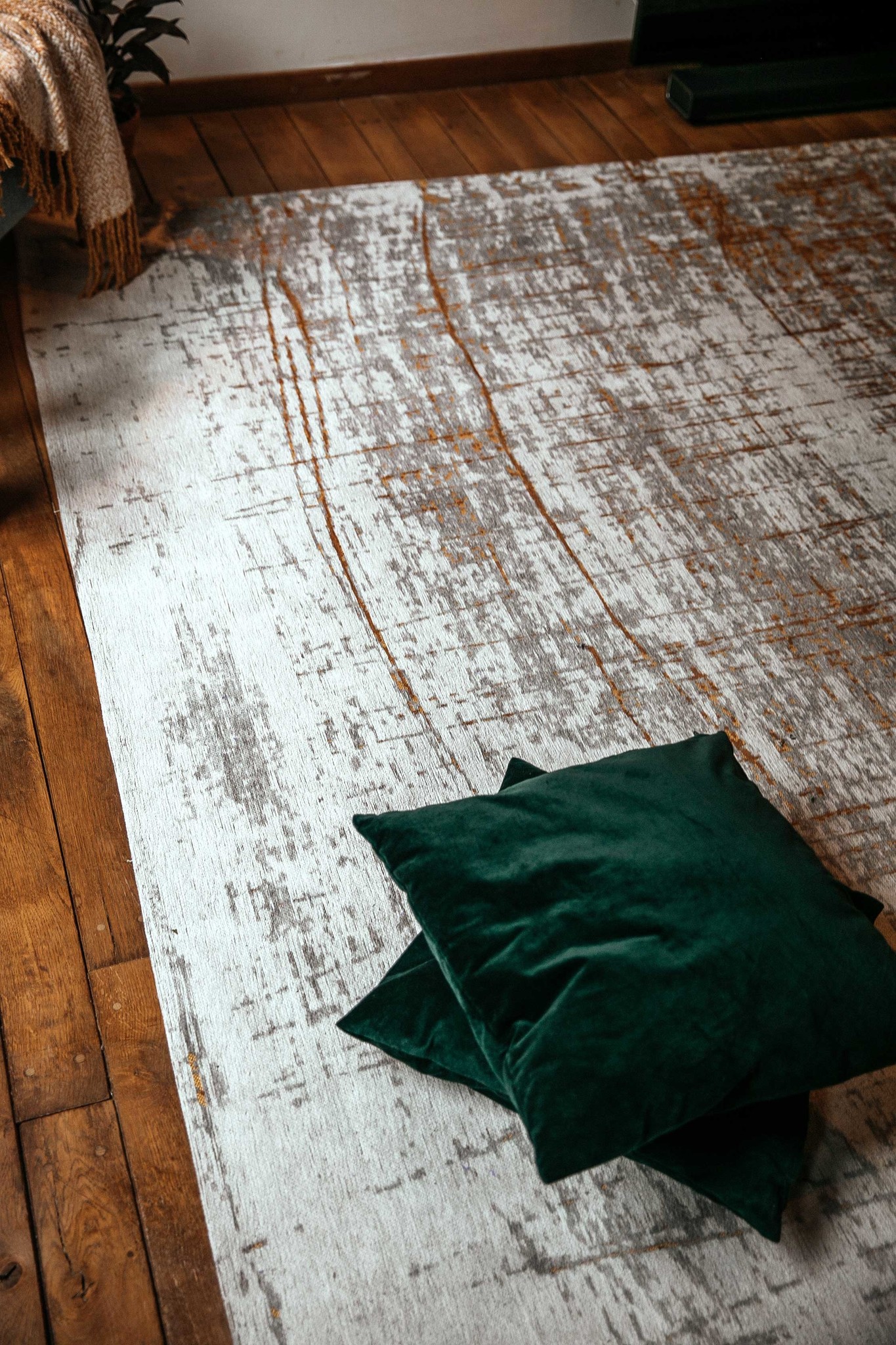 Dywan 8419 Columbus Gold | Rozmiar: 170 x 240 cm