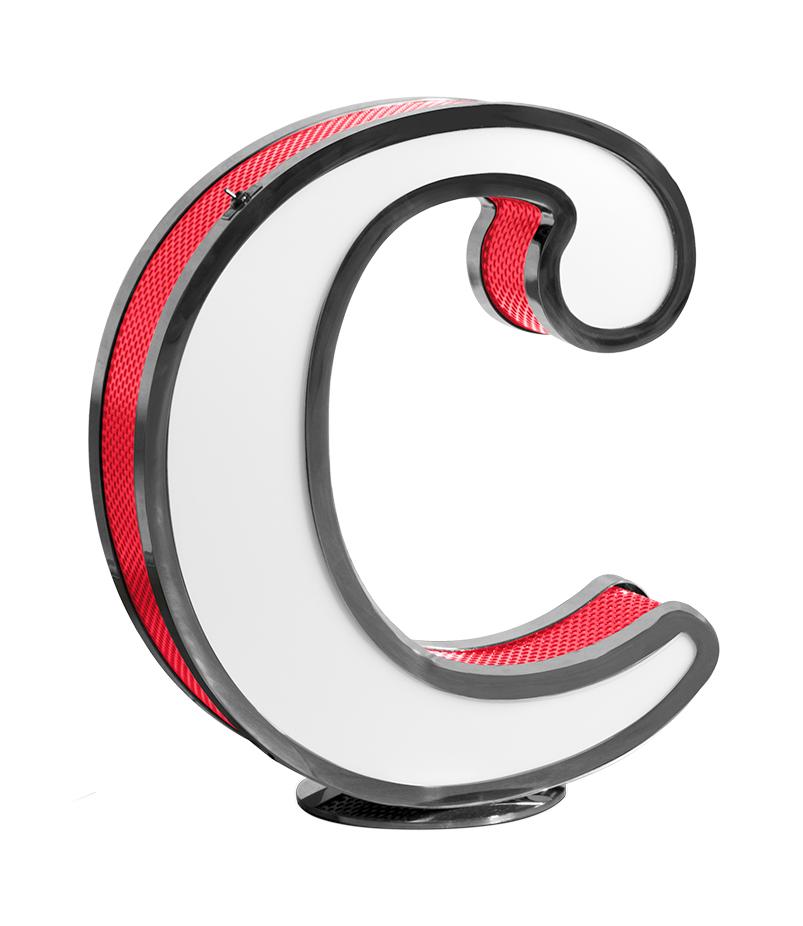 Oświetlenie literka C – Classic