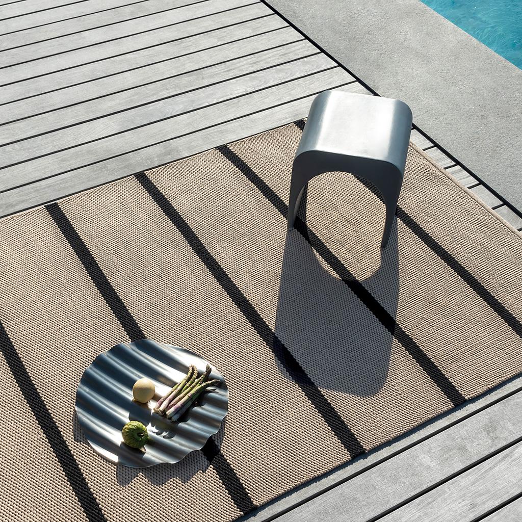Dywan Uliczny Deck Charcoal Black 496805 | Rozmiar: 250 x 350 cm