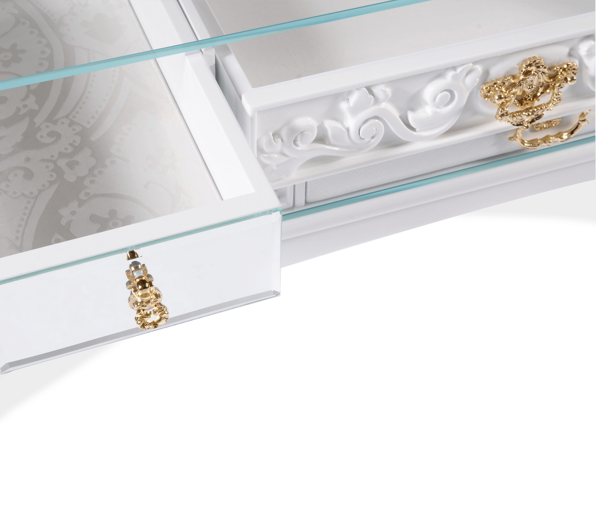 Biała konsola Windsor