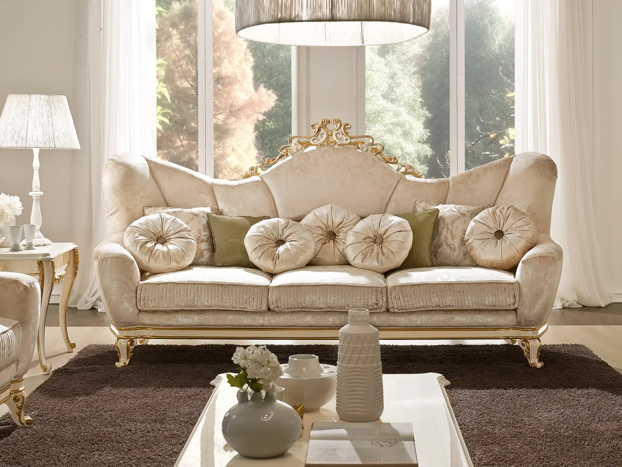 Włoska sofa Elegance | Konfiguracja: 3‑osobowy