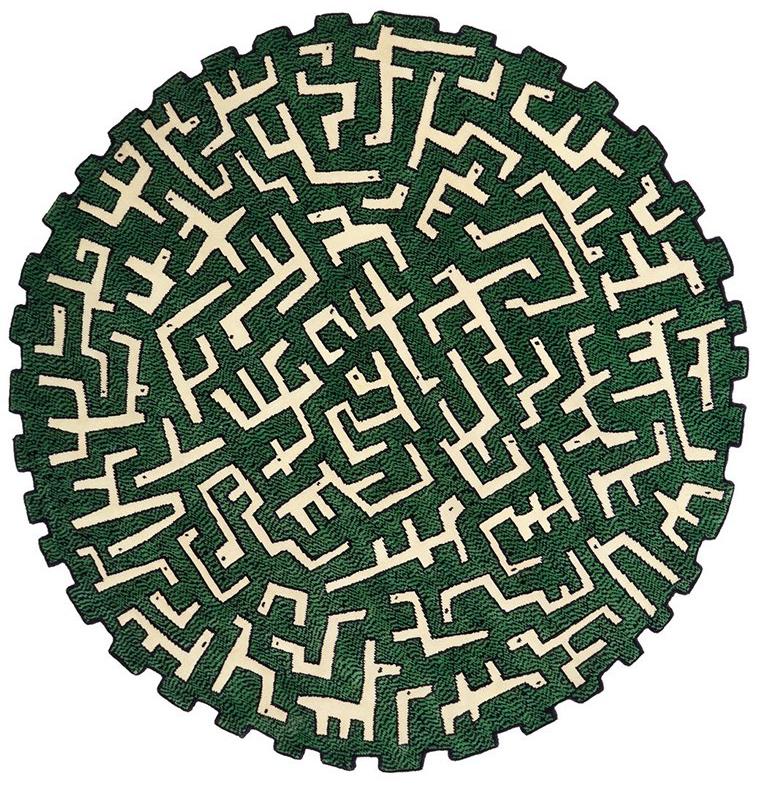 Dywan Ciliophora Green