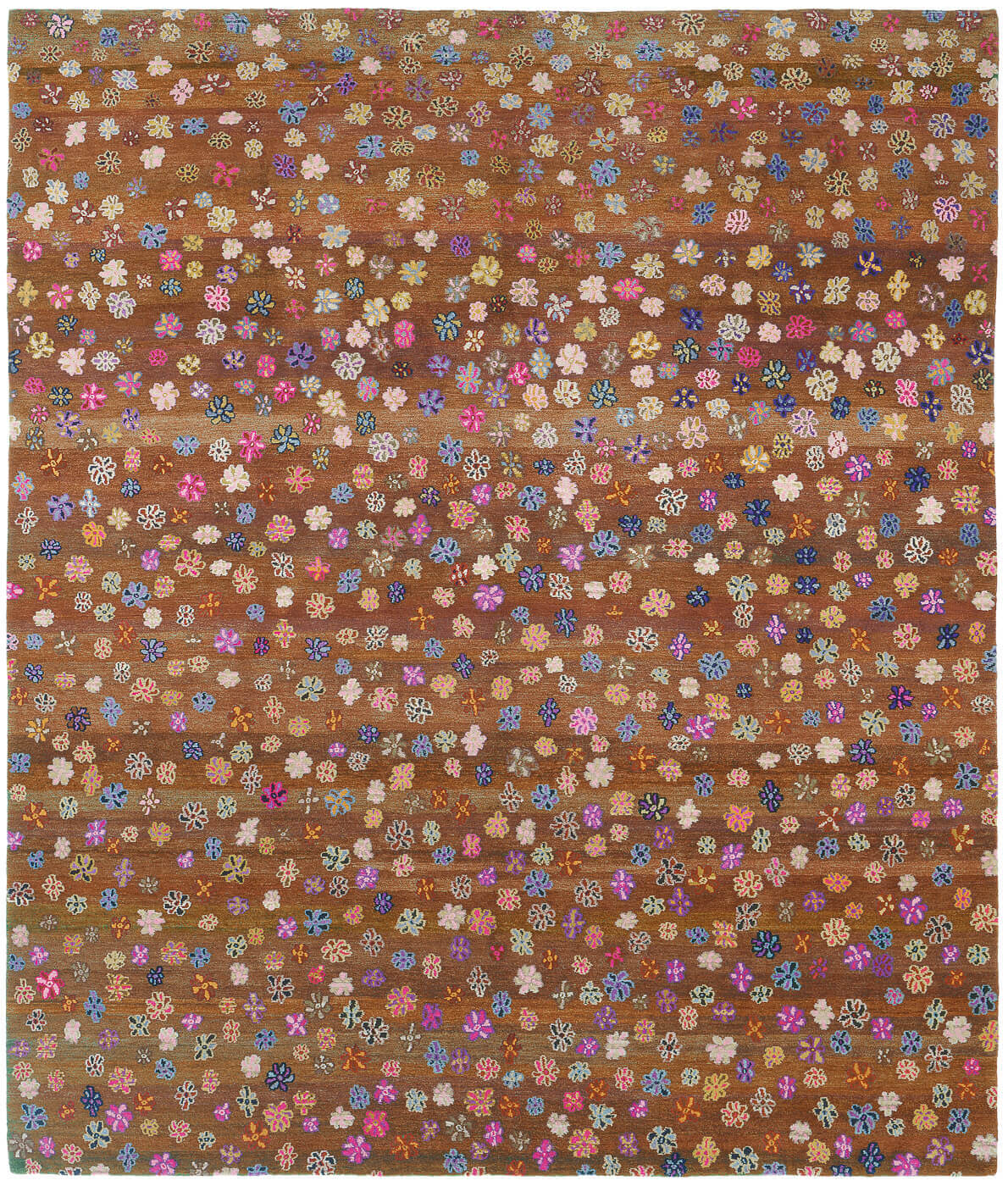 Dywan Little Flowers Brown | Rozmiar: 300 x 400 cm