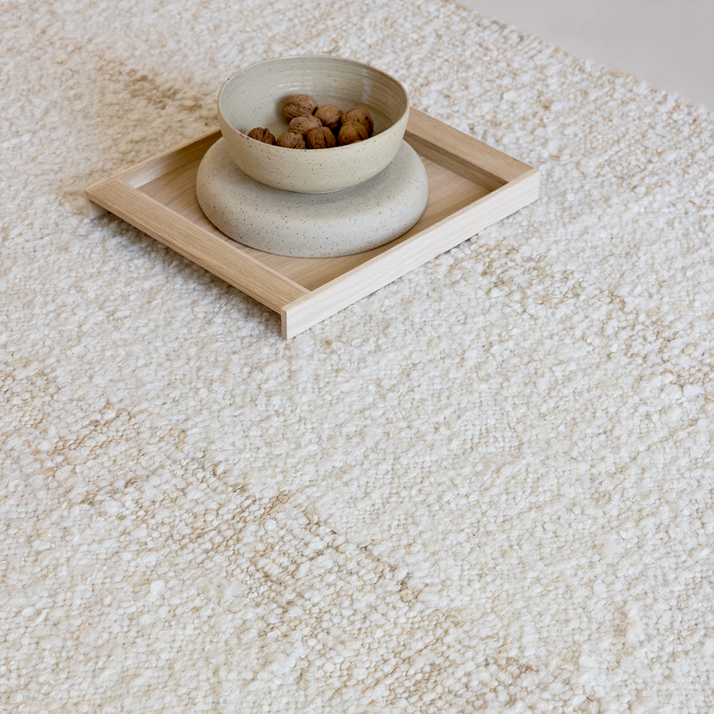 Dywan Craft Fundament Wool White | Rozmiar: 160 x 230 cm