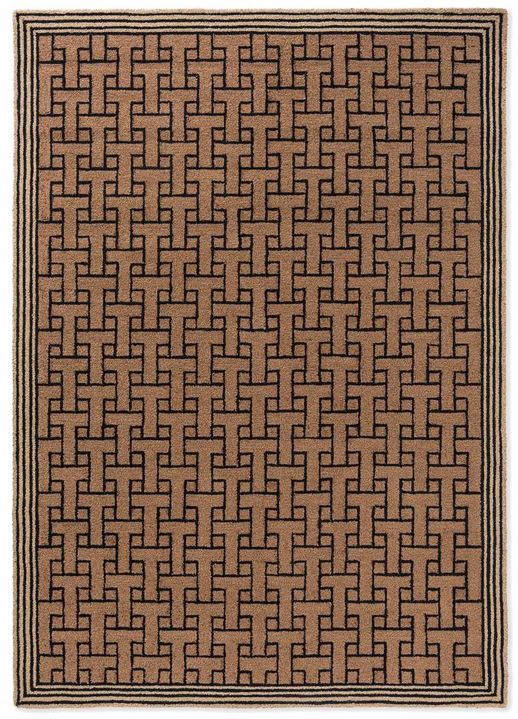 Dywan Uliczny TB T Monogram Light Brown 455811 | Rozmiar: 140 x 200 cm
