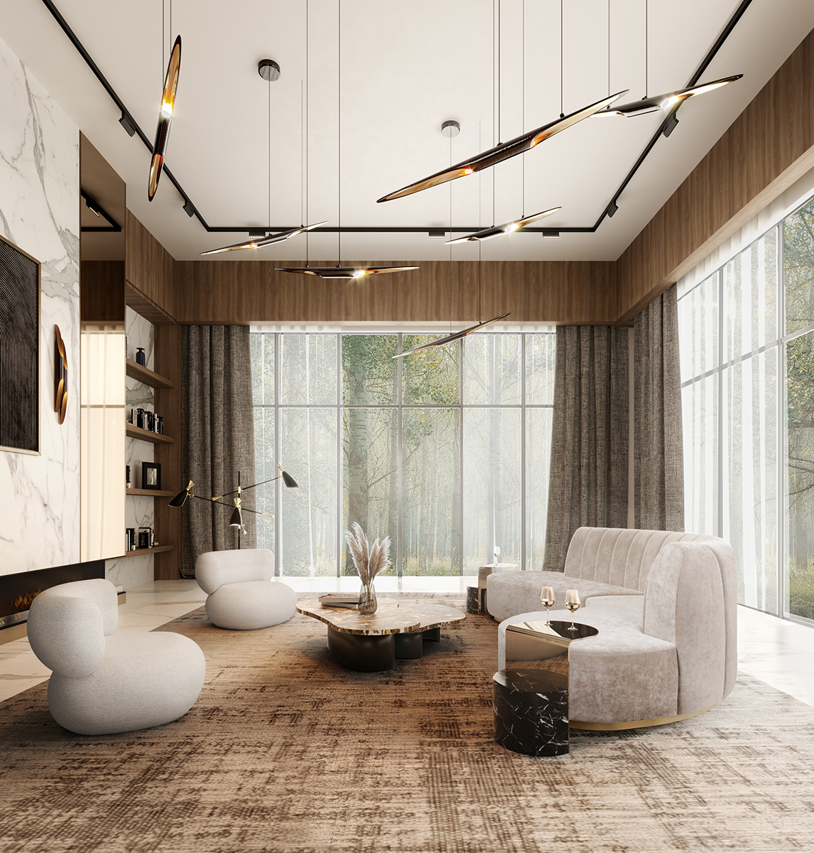 Lampa wisząca Deep-tone - 30