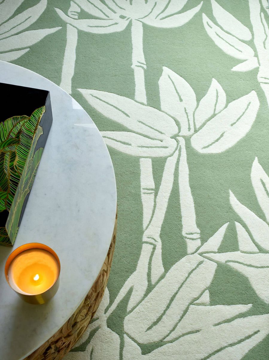 Dywan Japanese Bamboo Jade 39507 | Rozmiar: 170 x 240 cm
