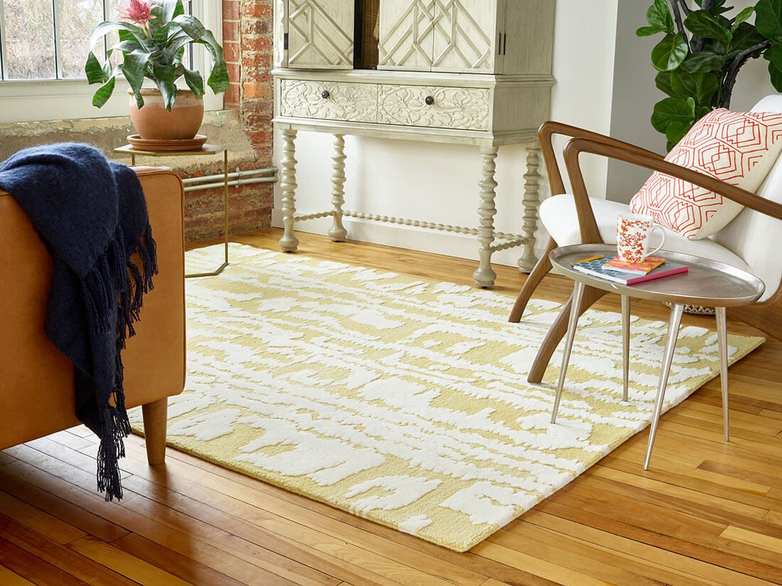 Dywan Waterwave Stripe Citron 39906 | Rozmiar: 170 x 240 cm