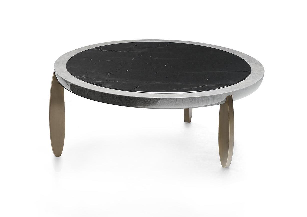 Niski stolik kawowy z marmuru
