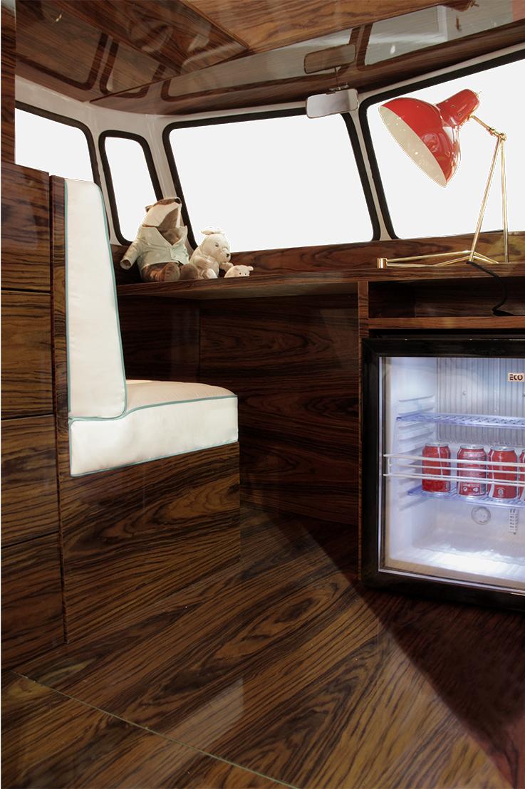 Zielony zestaw sypialniany Traveler’s Caravan