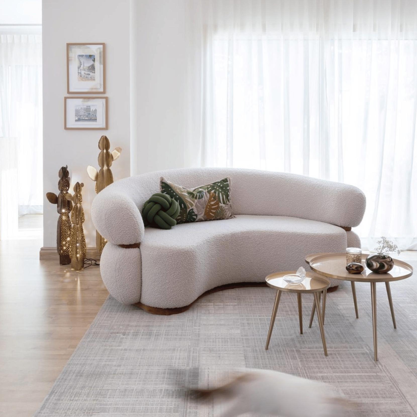 Zakrzywiona sofa Malibu