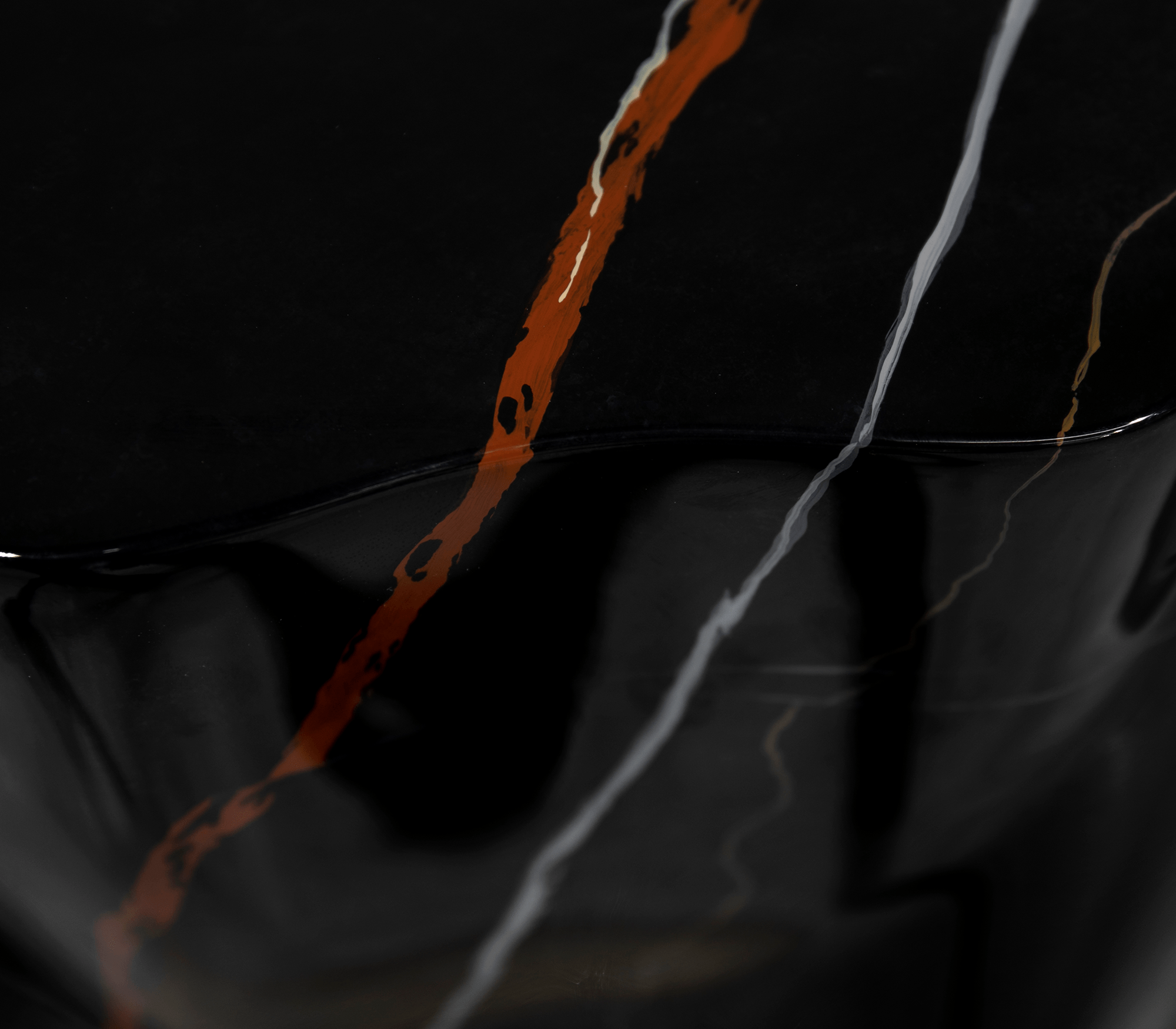 Czarny stolik boczny Spectrum