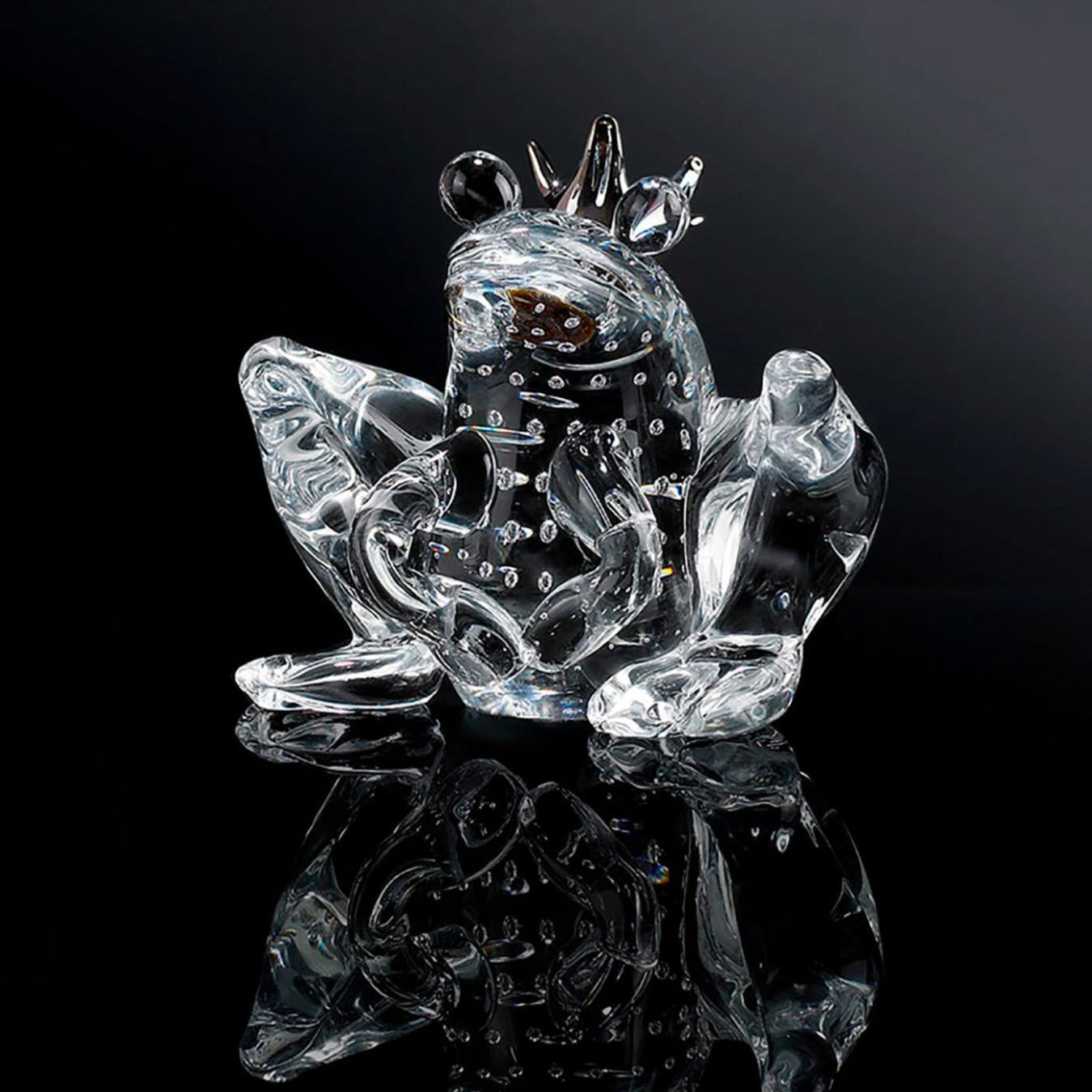 Szklana figurka księcia