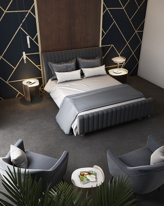 Owalny stolik boczny Franklin Scott - 5