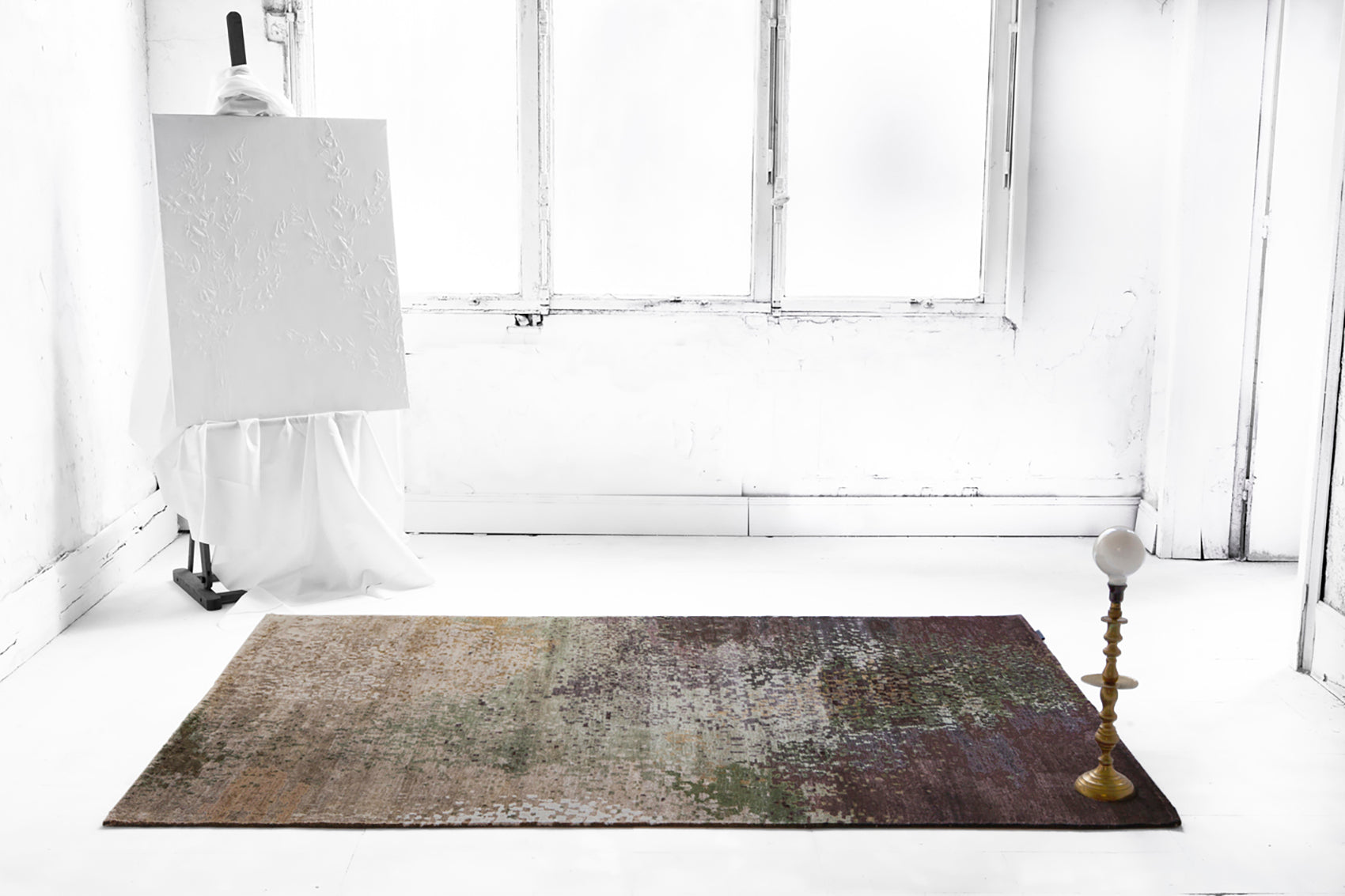 Dywan Ecrin Kaki | Rozmiar: 250 x 350 cm