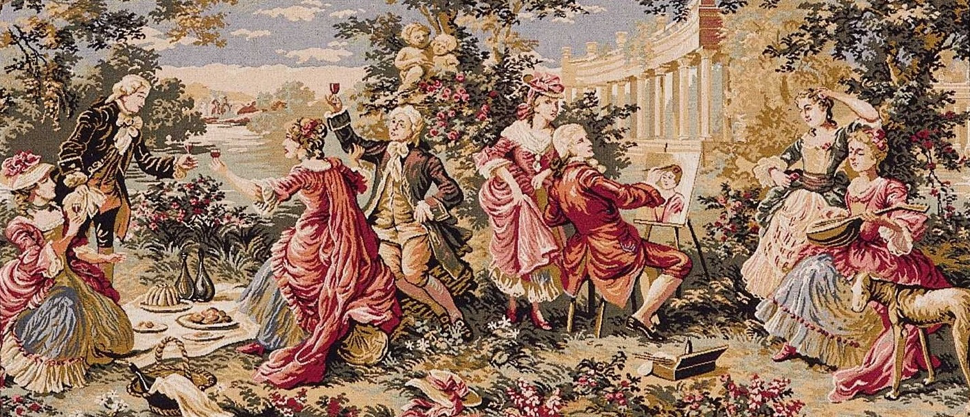 Gobelin Garden Party in the Countryside without Border