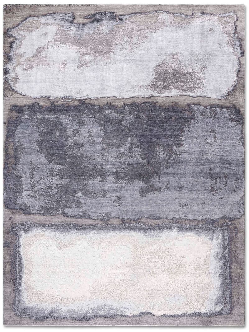 Dywan No. 15 Silver Anthracite White