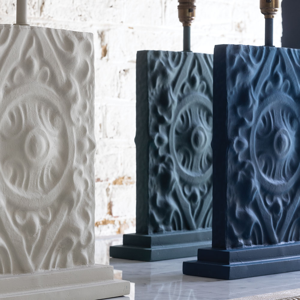 Lampka stołowa Piastrella Black Jade